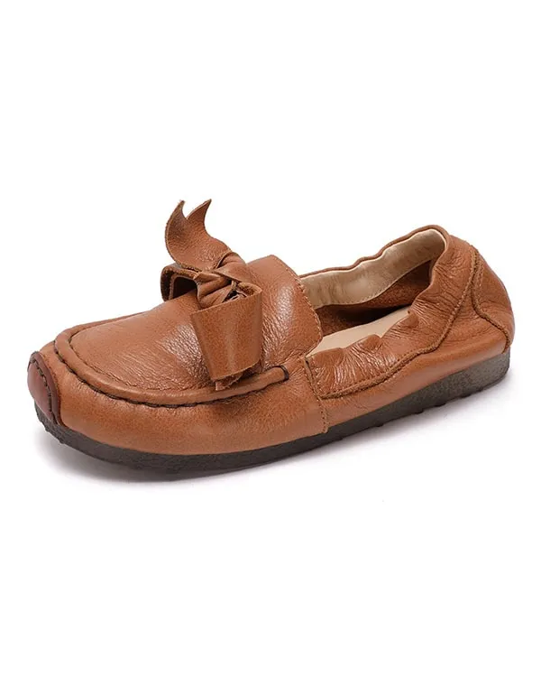 Women's Retro Comfortable Slip-on Loafers