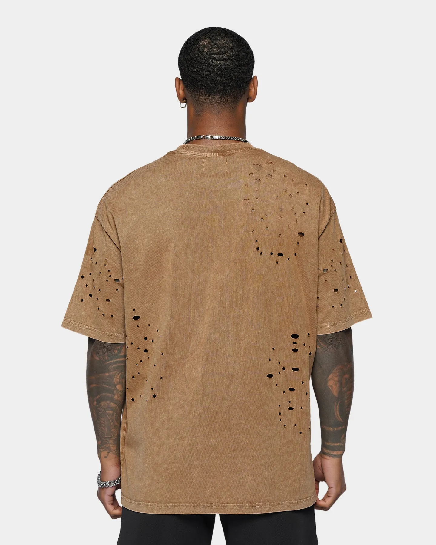 XXIII Shot Gun Hole T-Shirt Tan